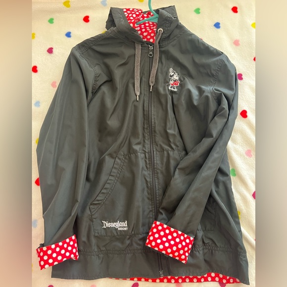 Disney | Jackets & Coats | Disneyland Minnie Mouse Windbreaker | Poshmark